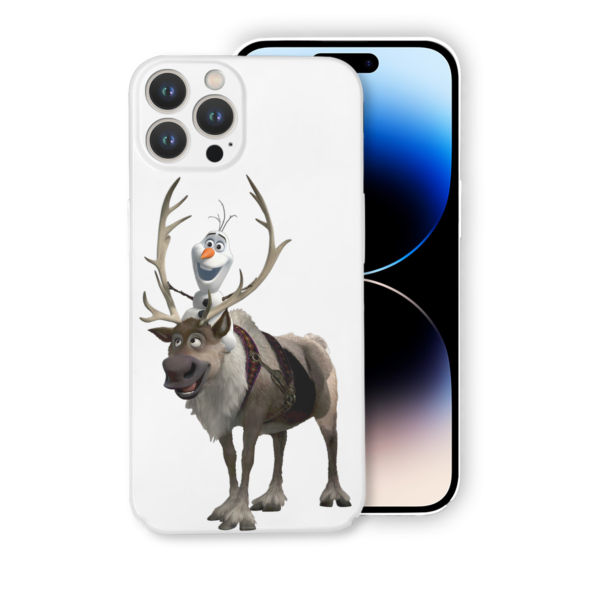 （画像用） アナと雪の女王 アンナ エルサ Frozen Anna Elsa 【iPhone 14シリーズ対応】ハードケース